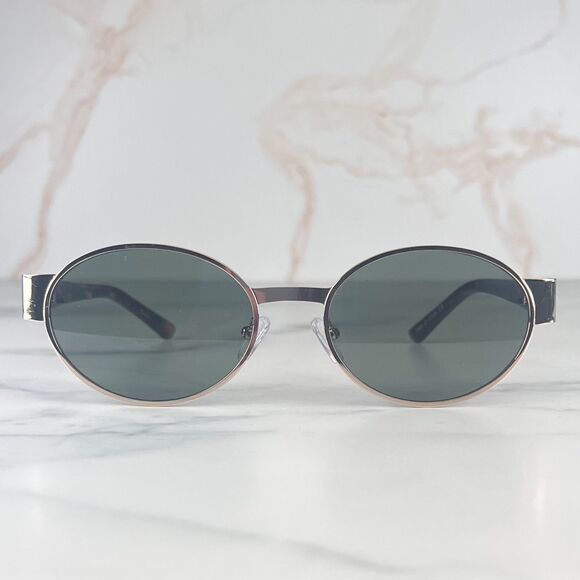 Otra ECHO Sunglasses Round Gold Metal Tortoiseshell Arm Green Lens 43-19-144 - Picture 3 of 14